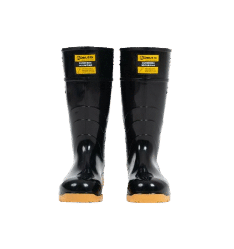 pantanera BOTA PVC GUERRERA AGUA CON PUNTERA NEGRA ROBUSTA