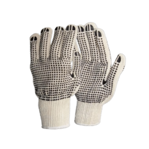 GUANTE HILAZA CON PUNTOS EN PVC-MULTIFLEX NYLON