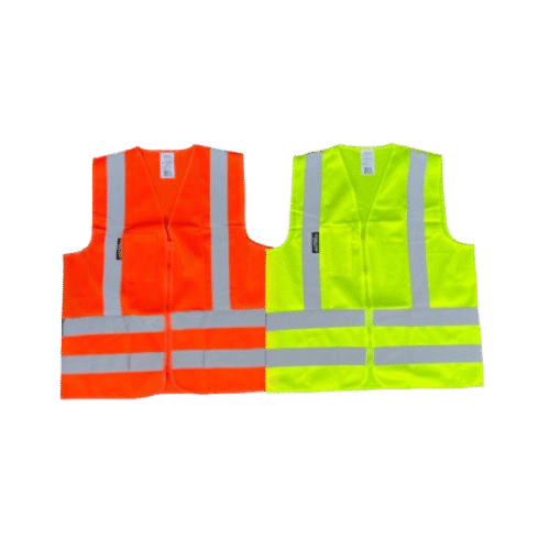 CHALECO FLUORESCENTE CON CINTA